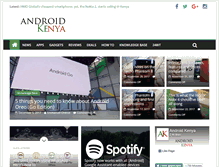 Tablet Screenshot of androidkenya.com